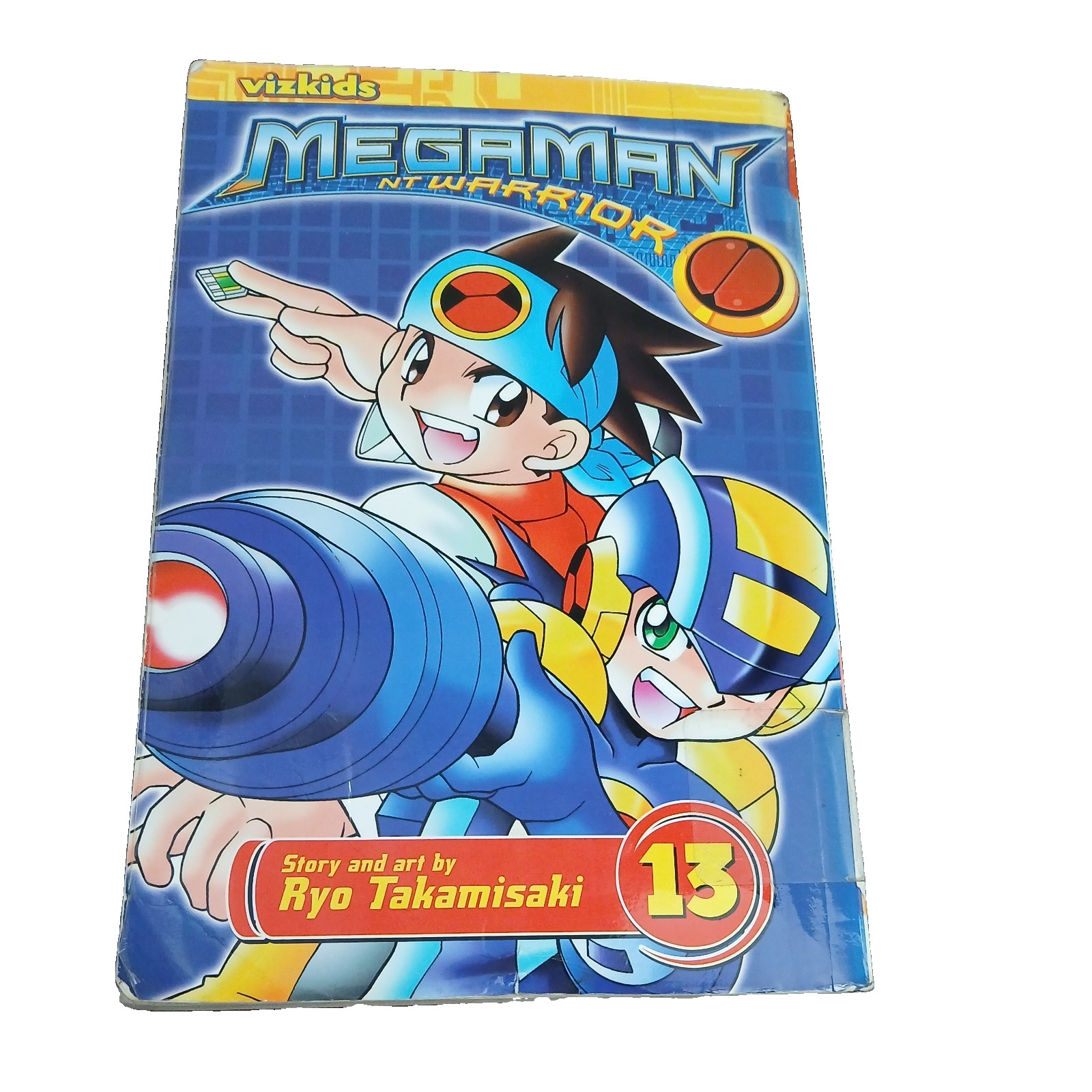 Mega Man NT Warrior Volume 13 Ryo Takamisaki Inglese 2008 Manga MegaMan