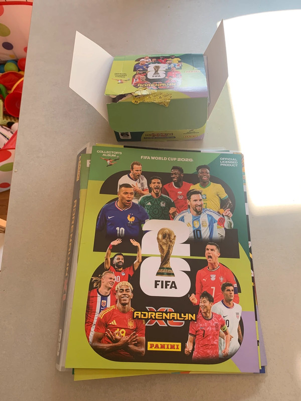 Lotto panini XL Adrenalyn fifa 26