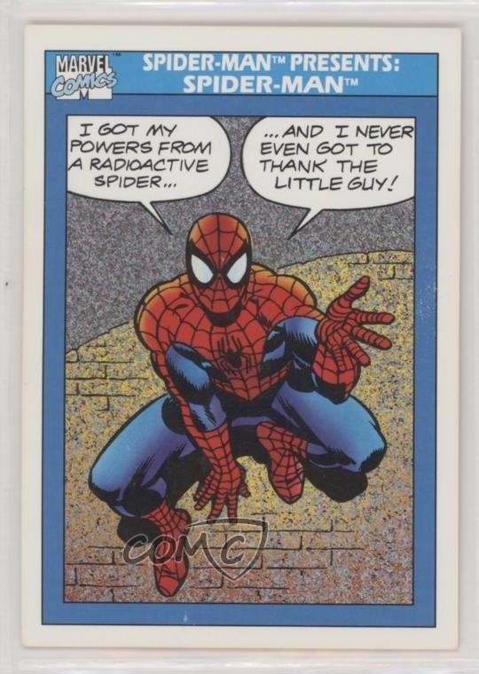1990 Impel Marvel Universe Spider-Man Presents: Spider-Man #149 1z4