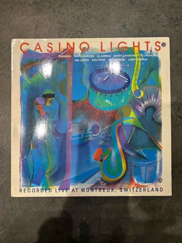 Vinyle Casino Lights – Live at Montreux, Suisse – années 80