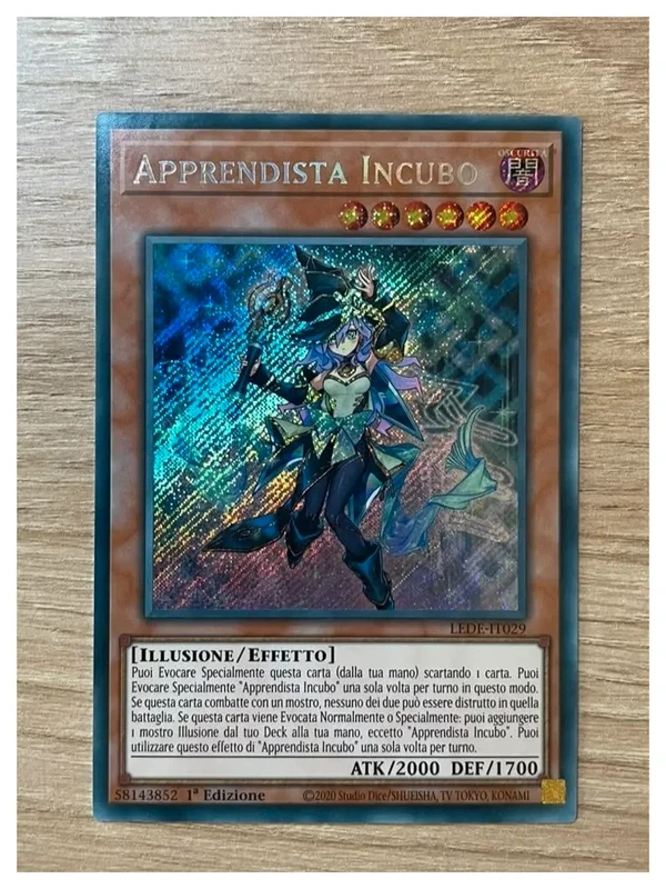 Yu-Gi-Oh! Apprendista Incubo - lEDE-IT029 - Rara Segreta - NM