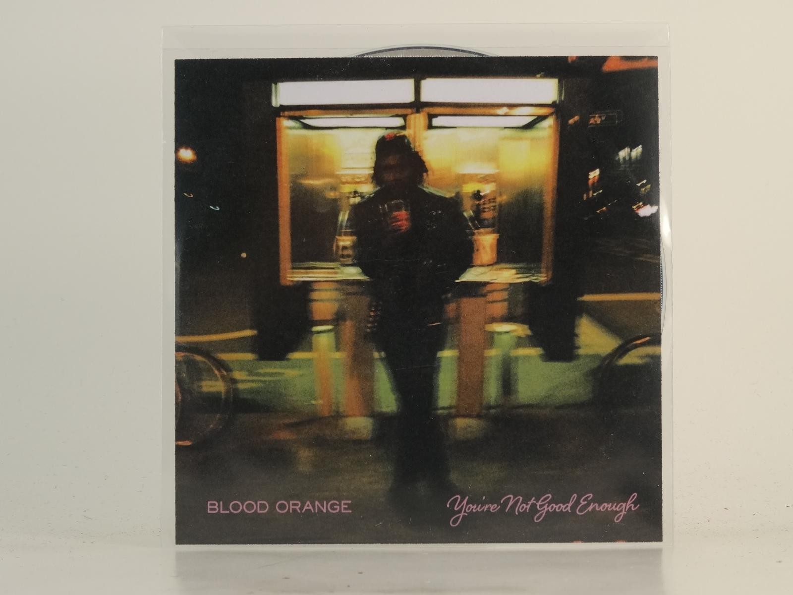 BLOOD ORANGE YOU'RE NOT GOOD ENOUGH (H1) 1 Track Promo CD Single plus Picture Sl