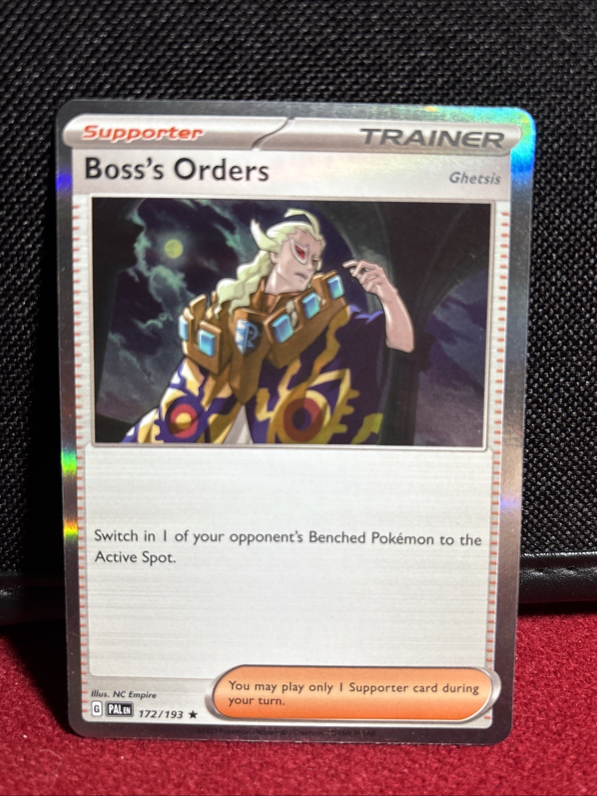 Boss's Orders 172/193 Sv02: Paldea Evolved Holo