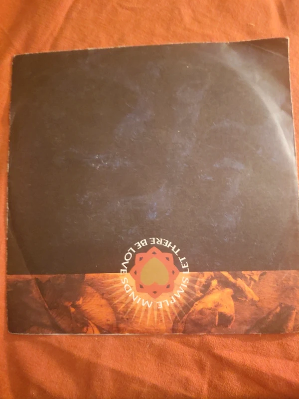 simple minds let there be love 1991 vinyl single 7 inch virgin vs 1332 uk pop rock