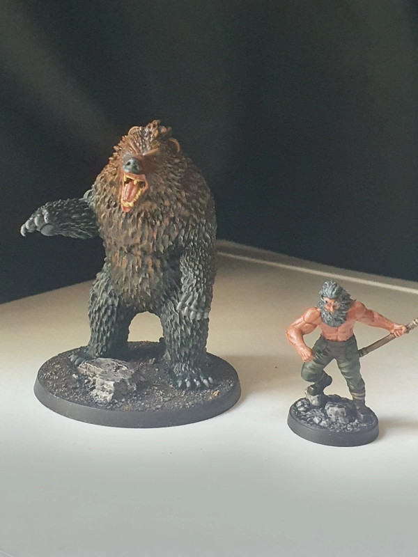 #M162 - Beorn et ours proxy - Seigneur des anneaux