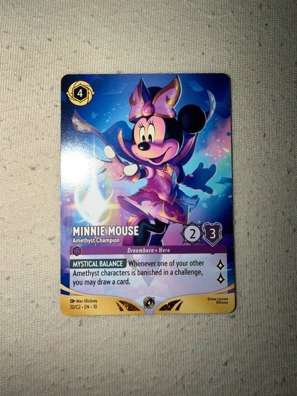 Minnie Mouse Promo Lorcana