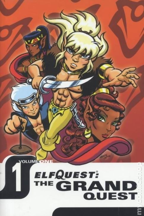 Elfquest The Grand Quest TPB #1-1ST FN 2004 Immagine Stock