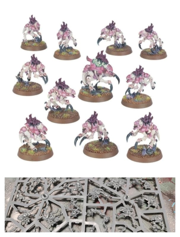 Neurogantes tiranidos Warhammer40k