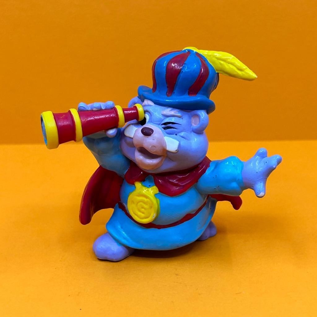 Vintage Disney Rubber Bears Toy PVC Gummi Rubber Figure Figurina Applausi anni 80