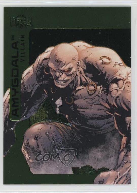 2025 Skybox Metal Universe Batman High Series Lime Green FX 70/175 Amygdala f6d