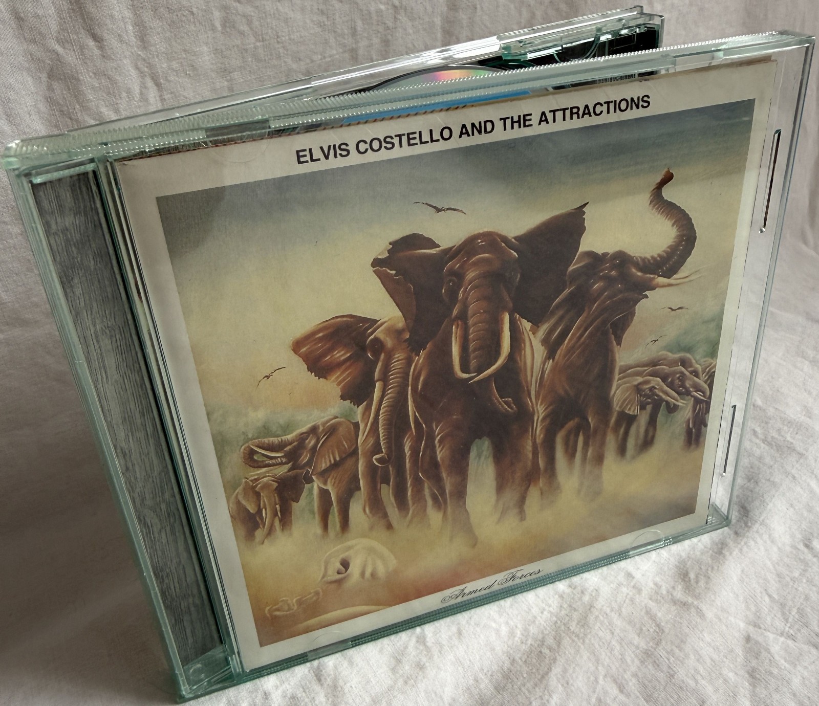 ELVIS COSTELLO Armed Forces (1979) CD Rykodisc RCD 20273 8 Bonus Tracks