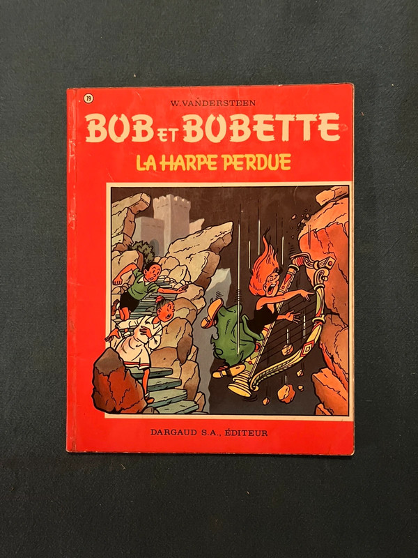 Bob et Bobette - La harpe perdue - 1e druk 1968