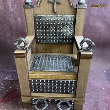 1/6 Medieval Scene Prop Chair with Hand & Foot Cuffs for 12" Action Figures