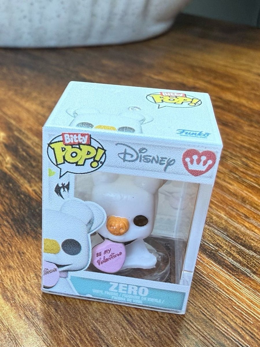 Funko Bitty Pop Disney San Valentino Incubo prima di Natale Zero 1/6 Iper Rara
