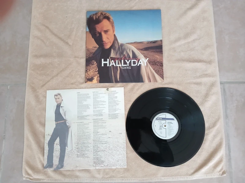 Vinyl  33 Tours  -  Johnny Hallyday  -