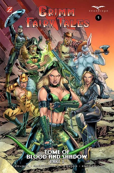 GRIMM FAIRY TALES VOL 3 #1 CVR F IGOR VITORINO CONNECTING VAR ZENESCOPE