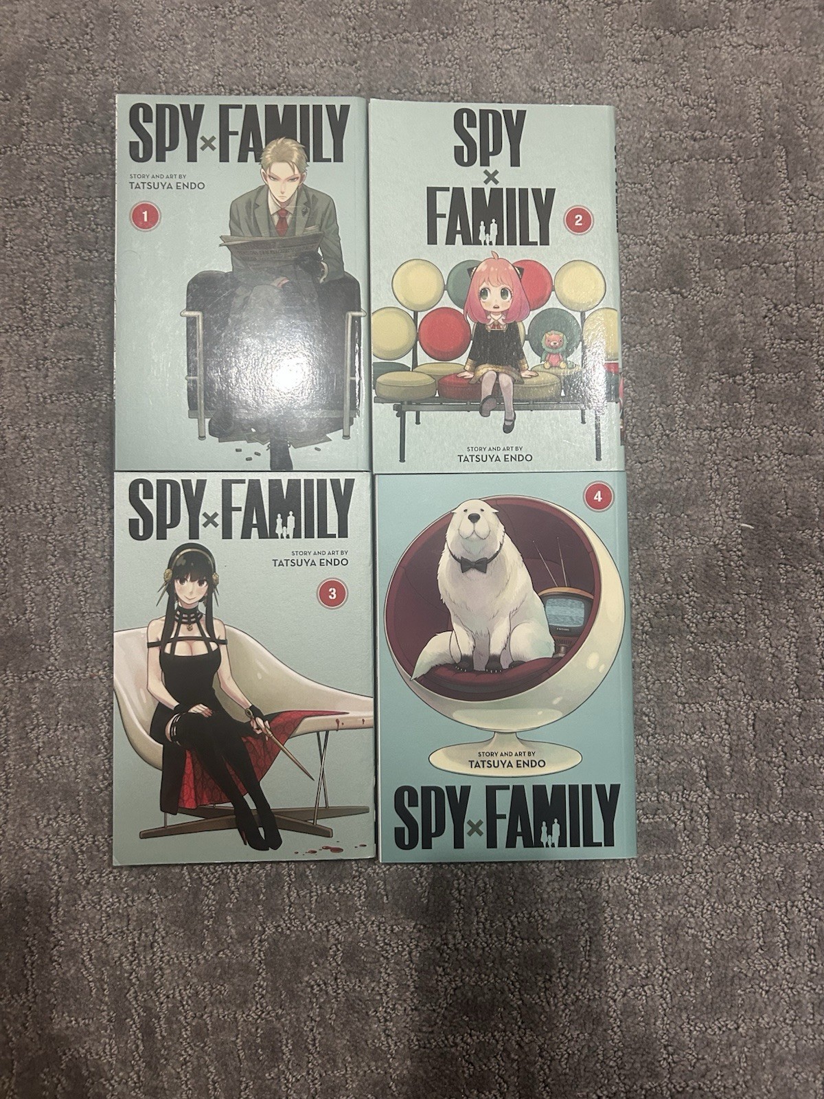 Spia x Famiglia Vol. Lotto 1-4 manga inglesi