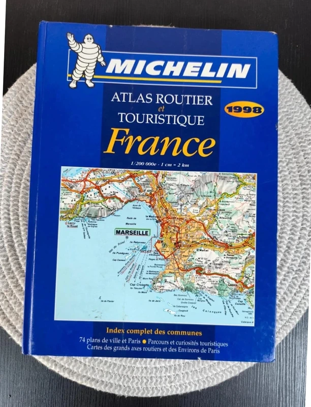 atlas routier et touristique de France de 1998