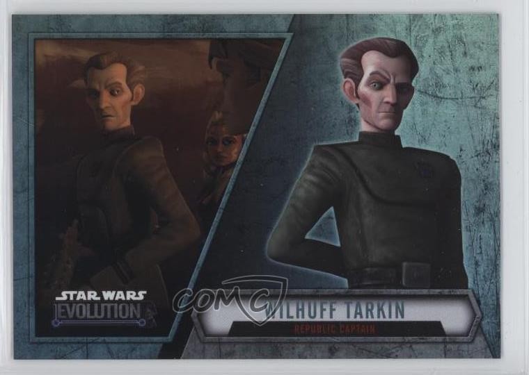 2016 Topps Star Wars Evolution Grand Moff Tarkin Wilhuff Capitano della Repubblica w0w