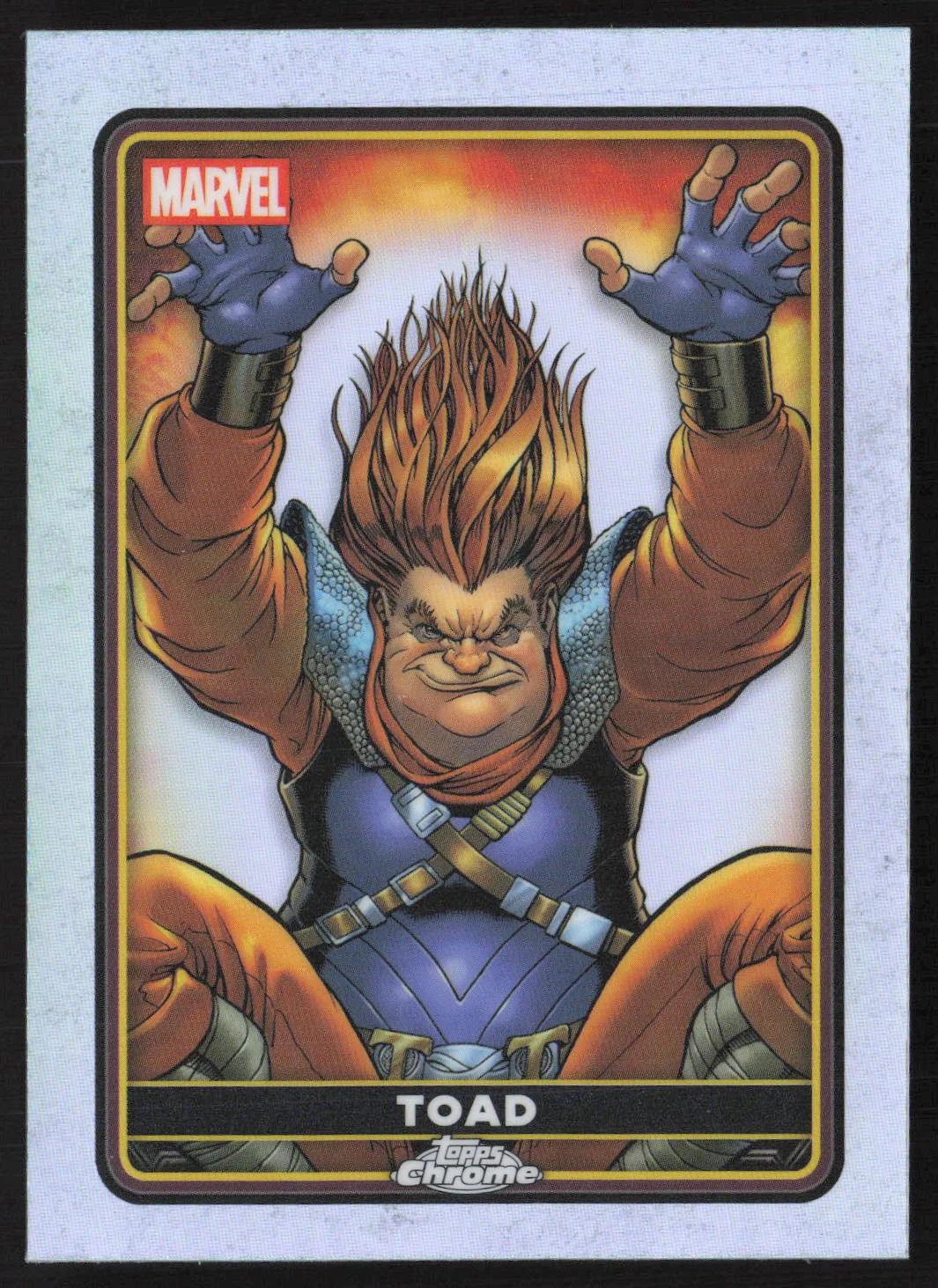 2025 Topps Chrome Marvel Deadpool Toad #12