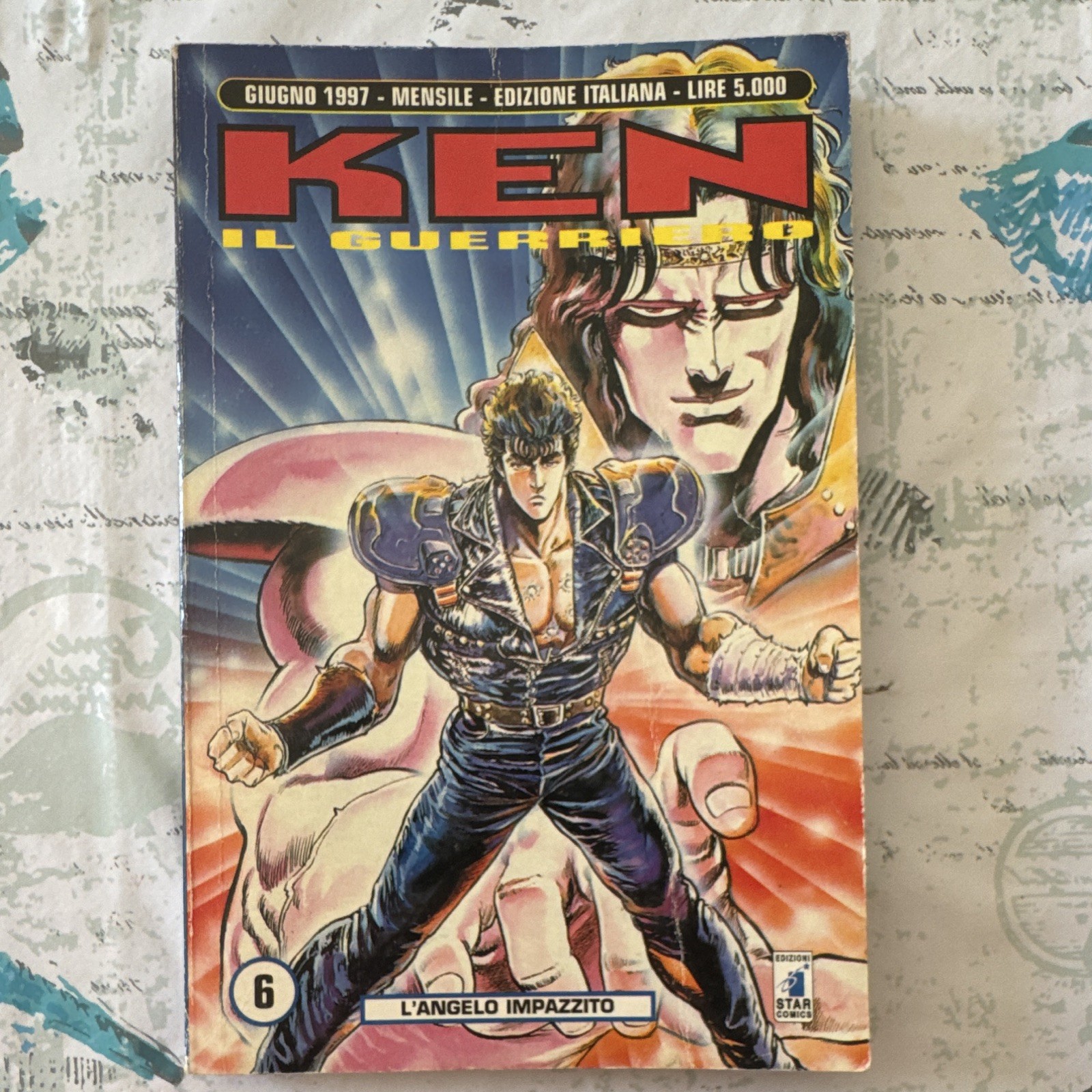 Star Comics Ken il Guerriero 6 L’angelo impazzito Buronson Hara 1997 ITA