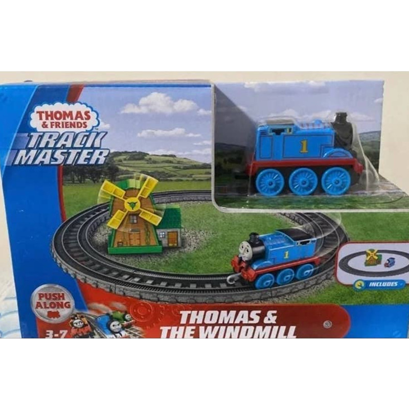 018 Thomas & Friends TrackMaster, Thomas & the Windmill Playset GFFO9; Push-Alon