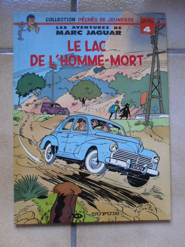 BD MARC JAGUAR Le lac de l'homme-mort n° 4 DUPUIS édition originale 1978