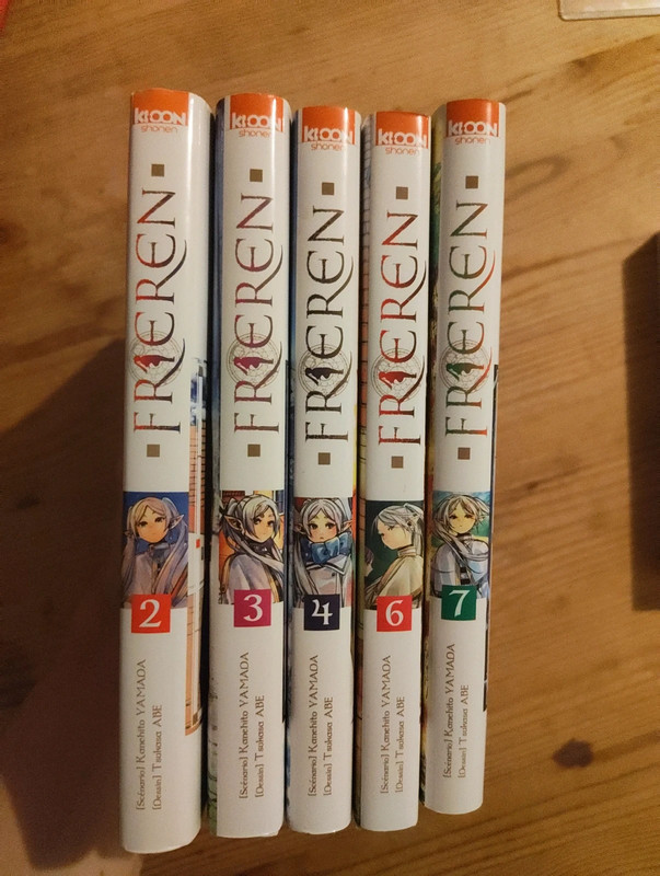 Frieren tome 2/3/4/6/7