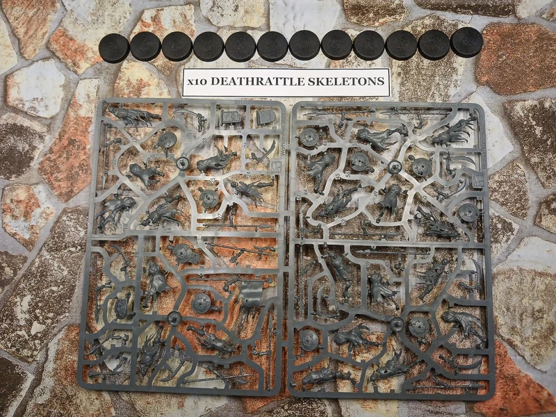 Soulblight Gravelords - Warhammer Age of Sigmar / AOS – 10x Deathrattle Skeletons