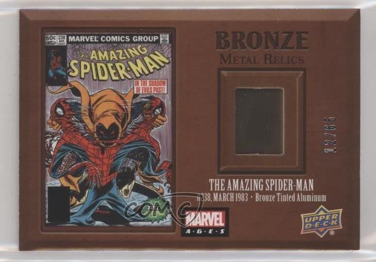 2020 Marvel Ages Bronze Metal Relics 12/65 Amazing Spider-Man #238 #BMR-12 1x8