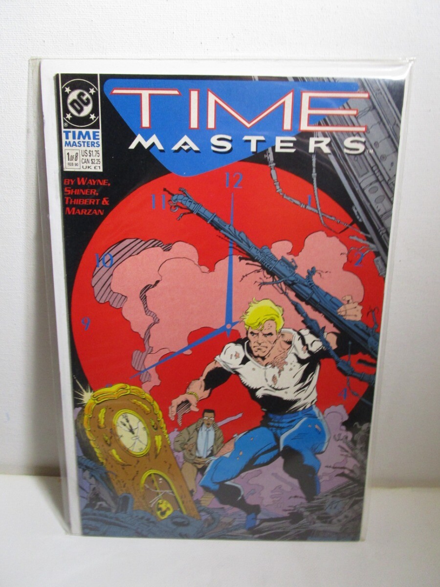 Time Masters #1 febbraio 1990 DC Comics imballato