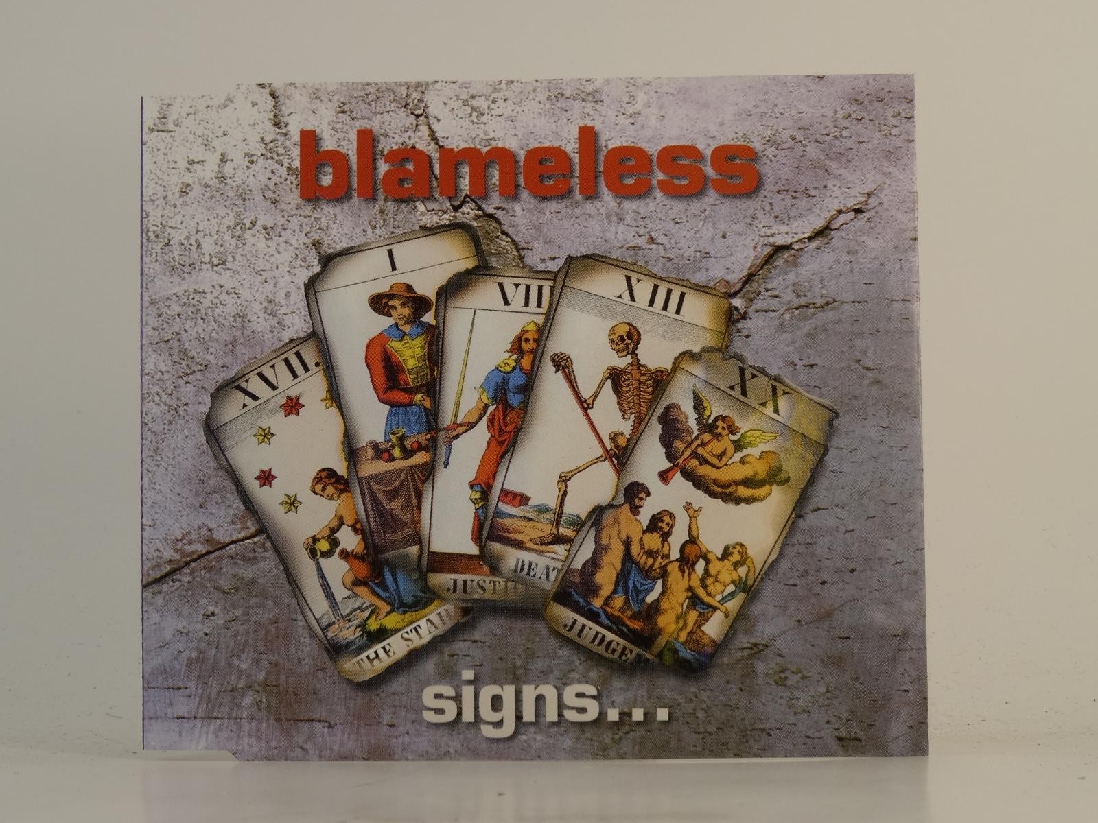 BLAMELESS SIGNS.. (H1) 4 Track CD Single plus Picture Sleeve CHINA RECORDS