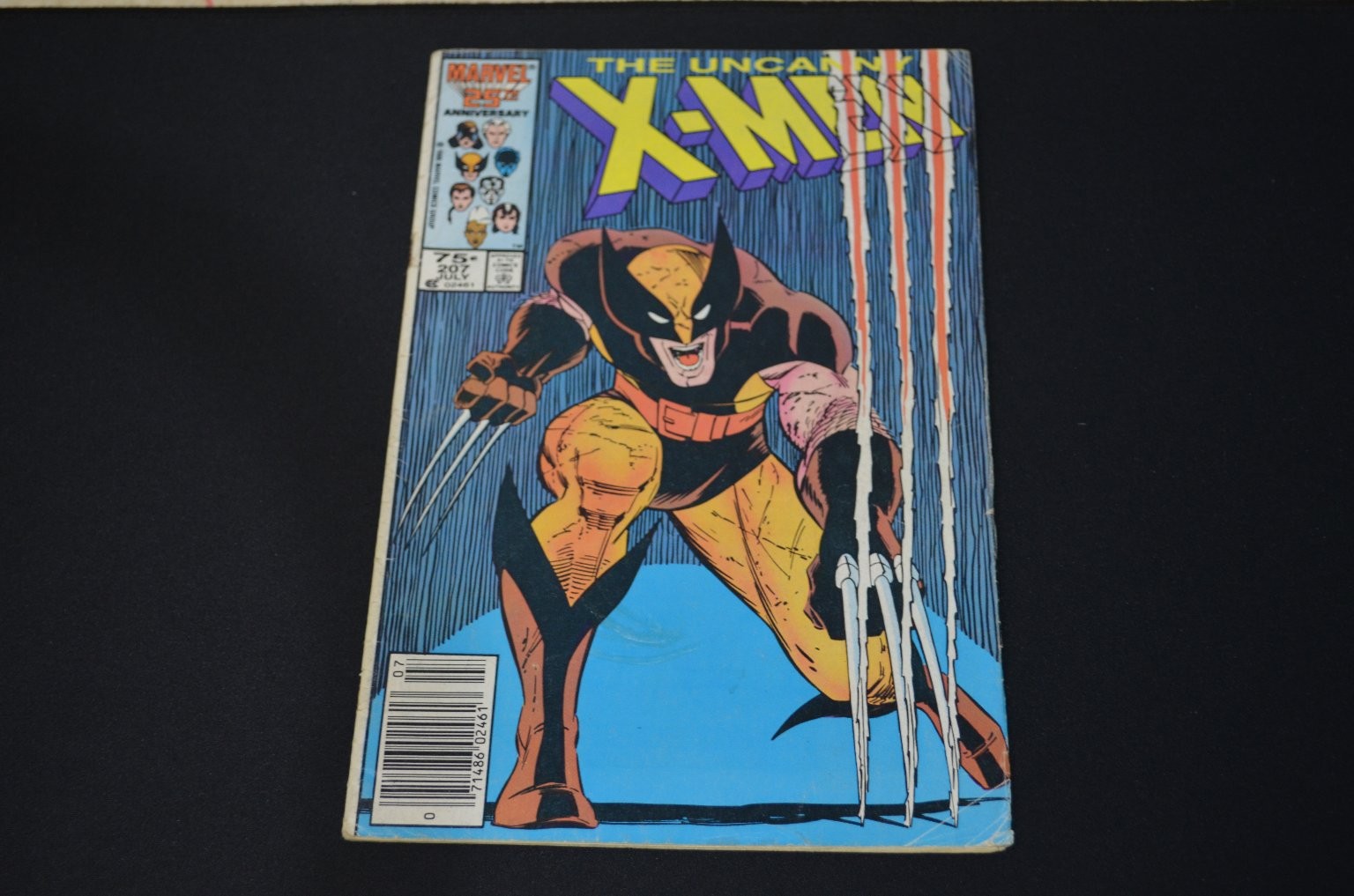 Uncanny X-Men 207 Wolverine Marvel Comics Group luglio 1986 Chris Claremont fine