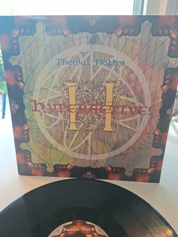 thomas dolby – hyperactive! (12" maxi-single, 1994 reissue, emi 12emct 10)