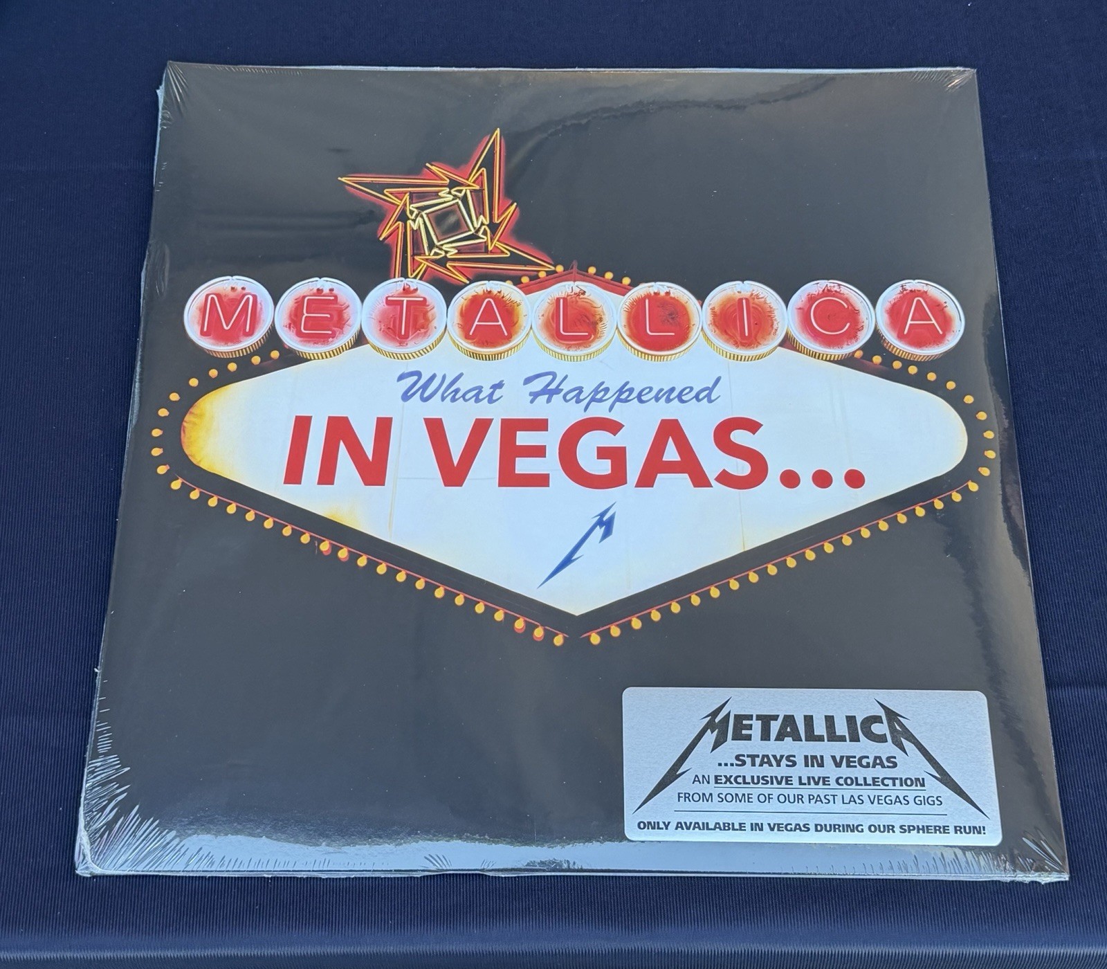 Metallica Sphere Life Burns Faster Sphere Limited Edition 2026 Vinyl Sealed