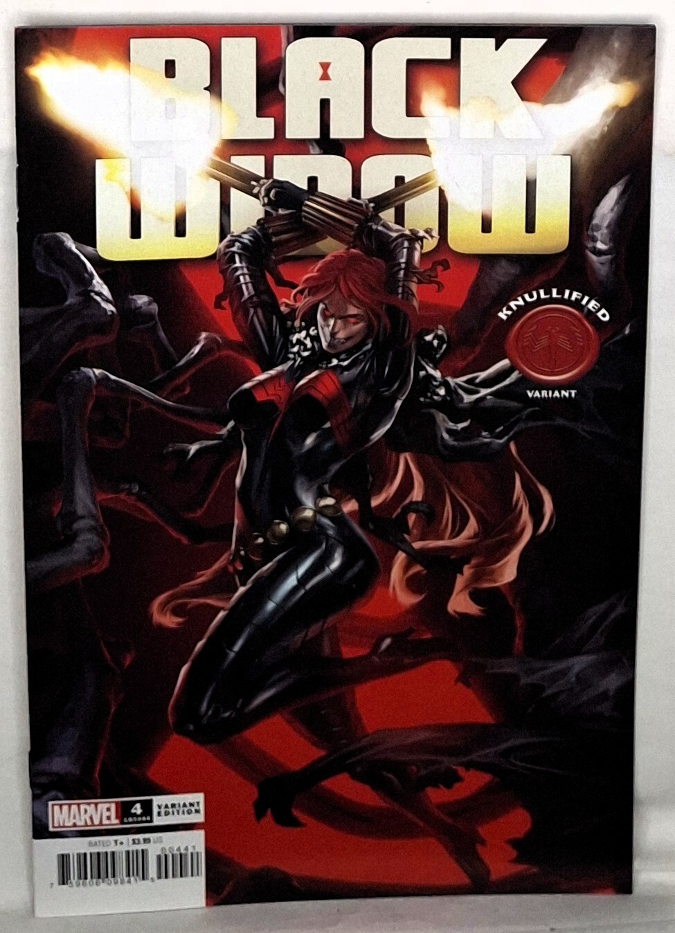 BLACK WIDOW #4 | Copertina variante Skan Knullifed | Marvel Comics