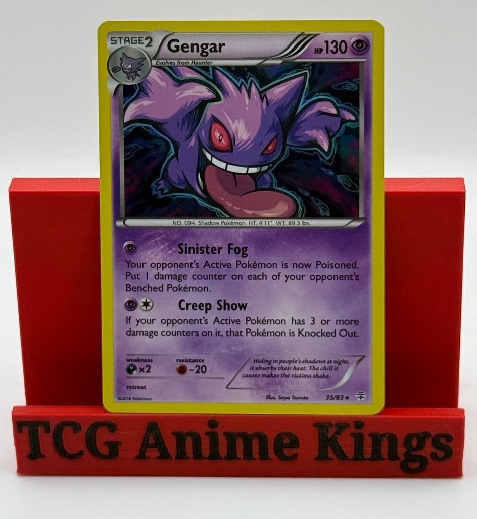 Gengar Non Holo Rare 60/162 XY Breakthrough Deck Exclusive LP Pokémon TCG