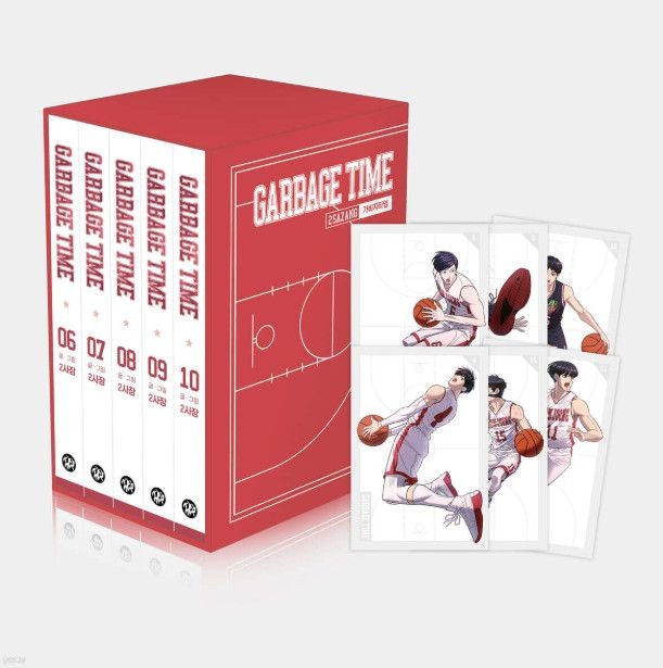 Garbage Time Vol 6-10 cofanetto coreano Manhwa Webtoon fumetto