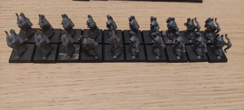 Régiment de 20 archers gobelins de la nuit.
