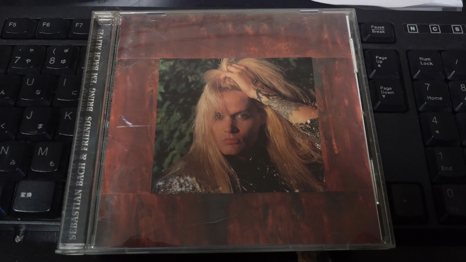 SEBASTIAN BACH / BRING 'EM BACH ALIVE   Japan CD SKID ROW