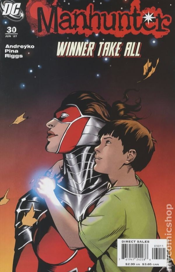 Manhunter #30 VG 2007 immagine stock basso grado