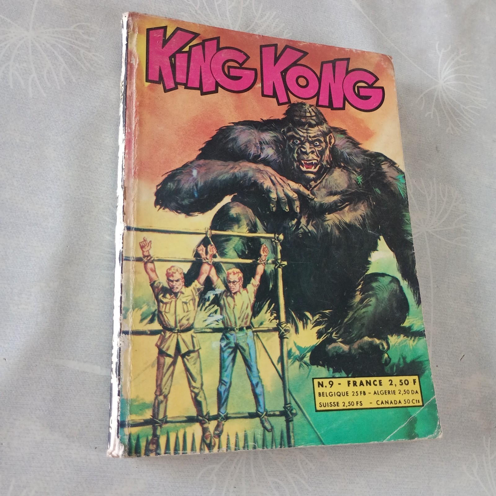 KING KONG – 1973 Editions Occident – n° 9 le retour de Grogra – état correct