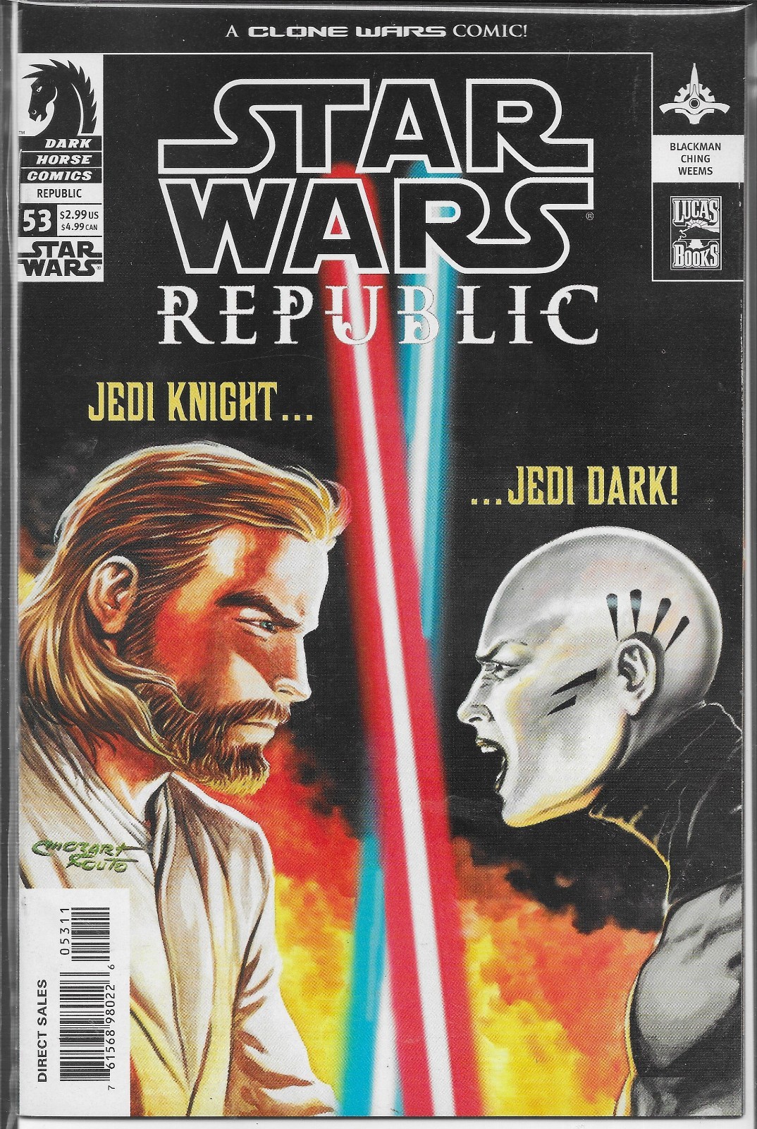 STAR WARS REPUBLIC #53 (NM) HIGH GRADE DARK HORSE COMICS, CLONE WARS