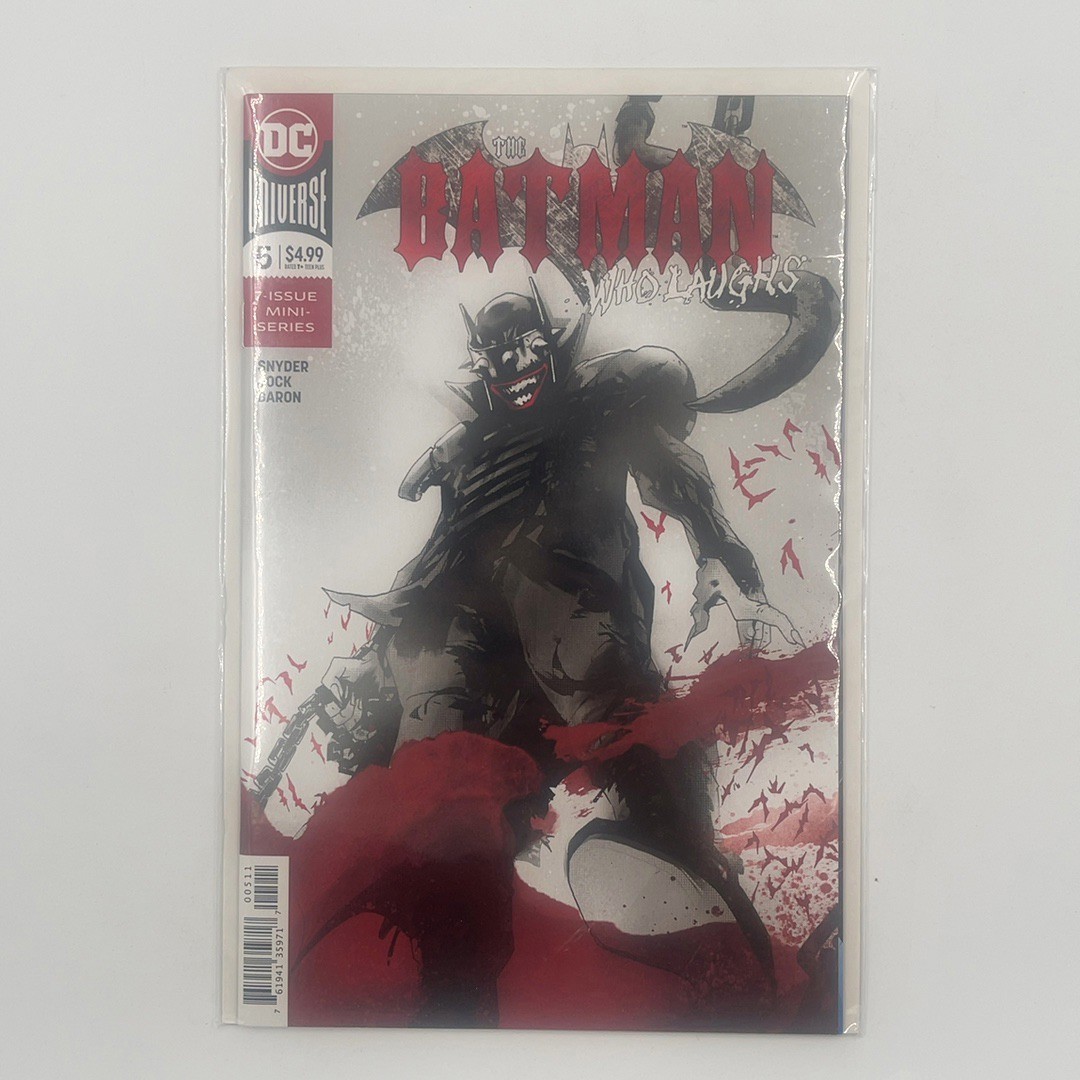 The Batman Who Laughs #1 DC Comics 2018 Jock Cover