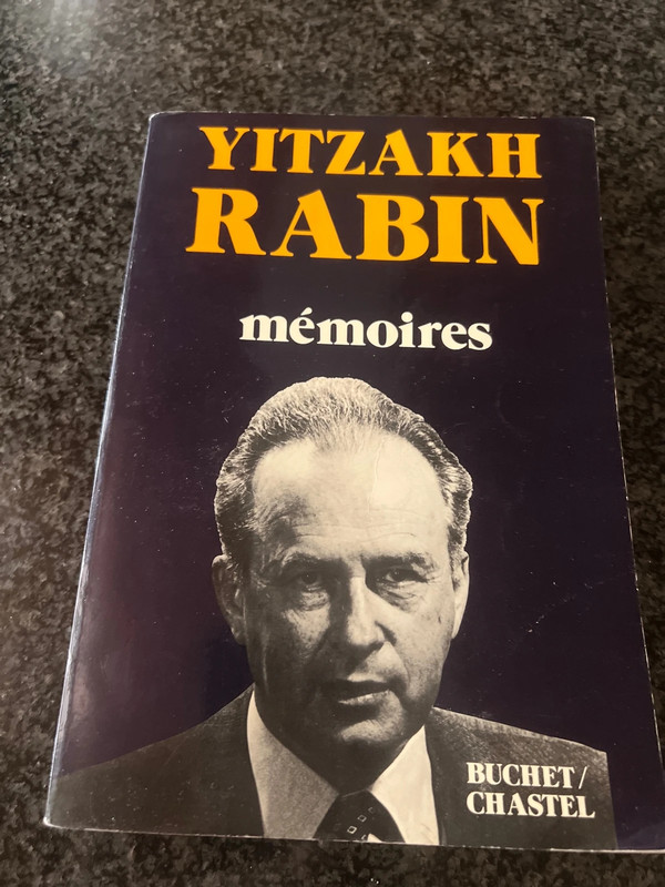 Yitzakh Rabin. Mémoires