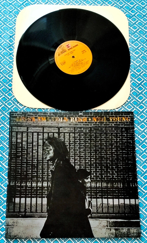 Neil Young After The Gold Rush Vinile Originale Stampa Reissue ITA 1975 Gatefold+Poster