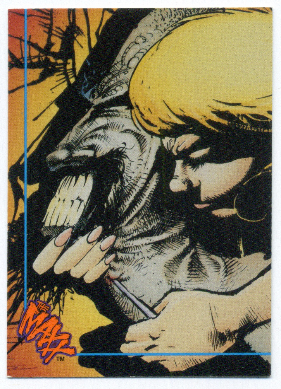 THE MAXX TRADING CARDS #67 Lotta per la vita e la sanità mentale; Topps Card