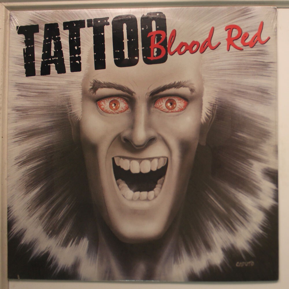 Tattoo Lp Blood Red Su Enigma - Sigillato / Sigillato