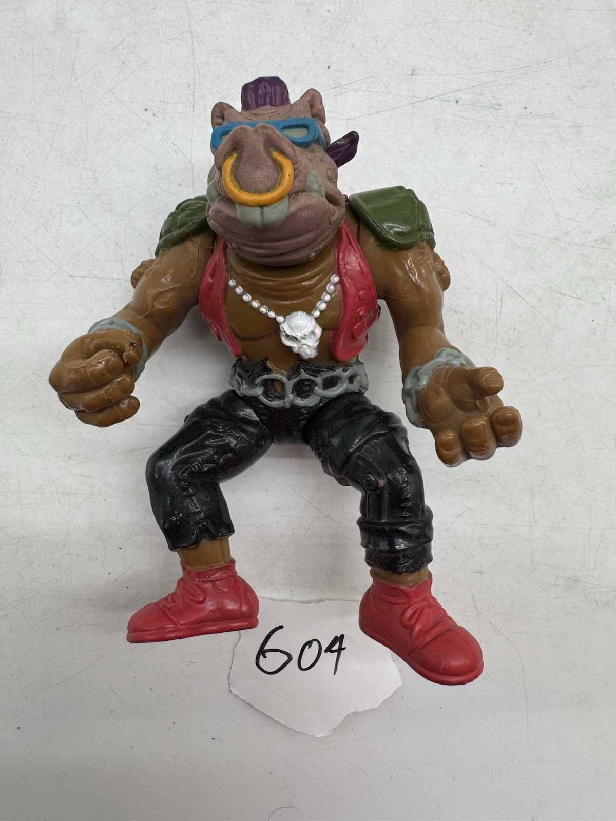 1988 TMNT Bebop Action Figure Playmates Teenage Mutant Ninja Turtles