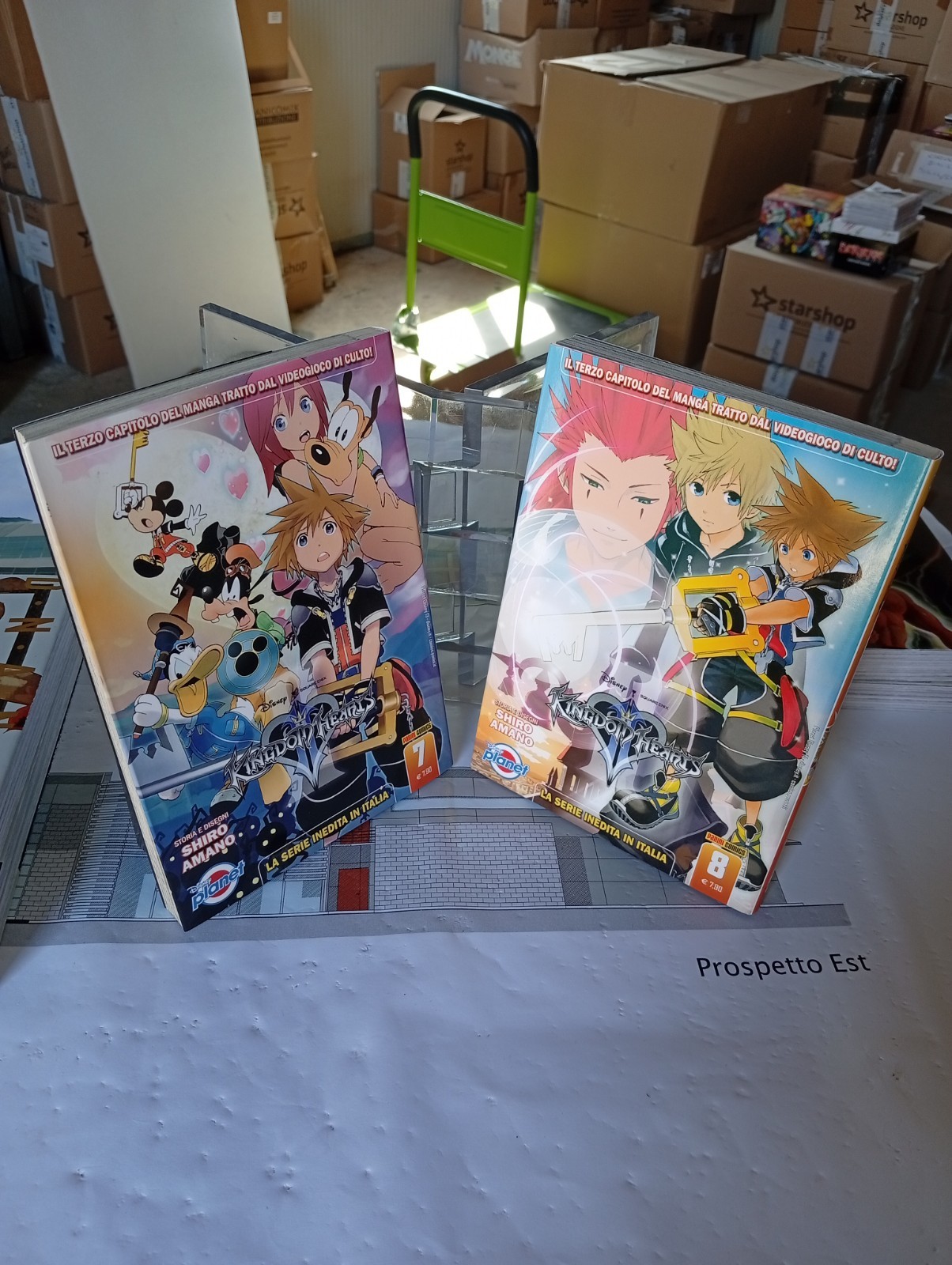 KINGDOM HEARTS II SILVER 7-8 DI 10  - DISNEY PLANET- ITALIANO